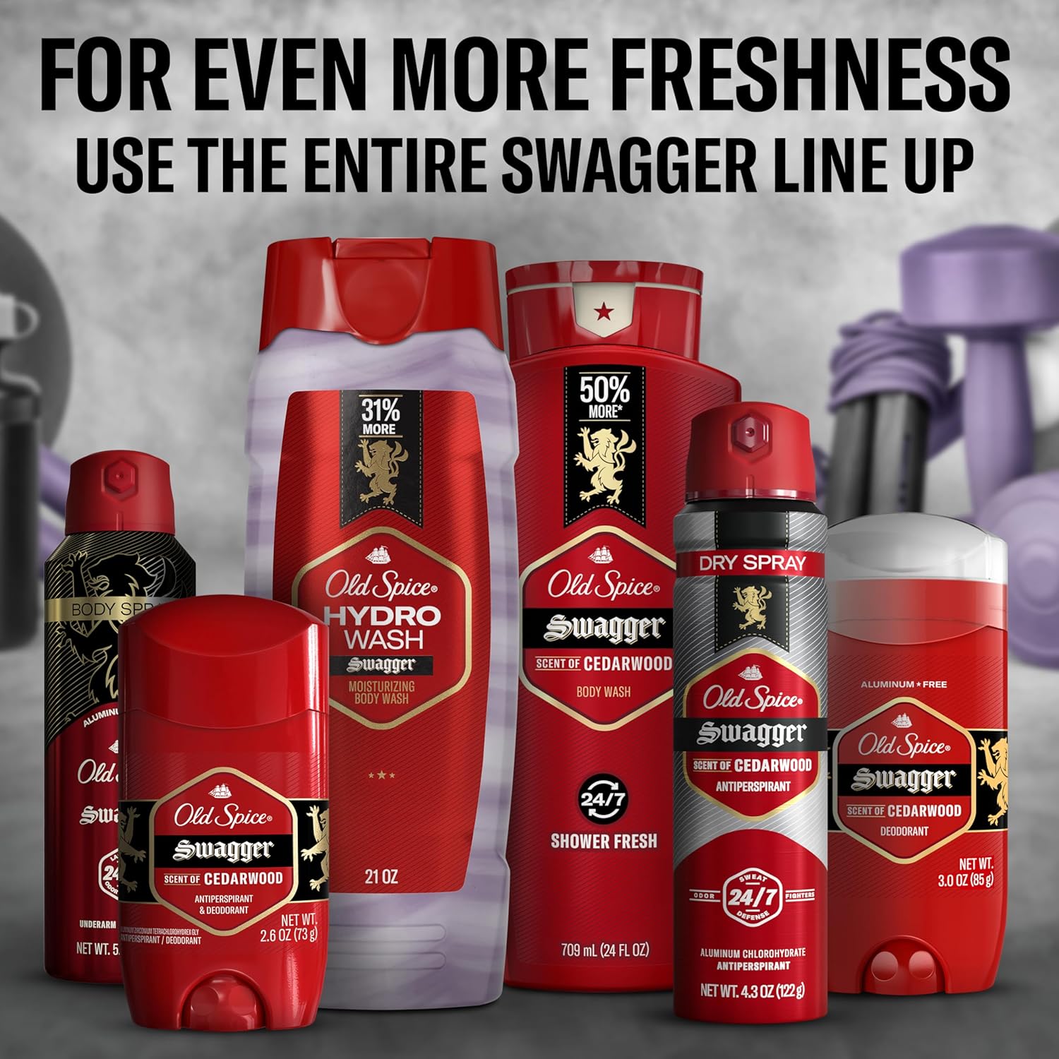 Old Spice Moisturizing Body Wash – Thoughtful Birthday Gift for Husband, Long-Lasting Swagger Scent Pack of 2