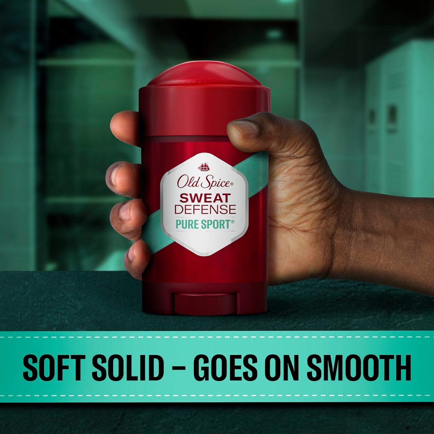 Old Spice Pure Sport Plus Deodorant Stick – Refreshing Lemon Lime Scent for a Clean Morning Self-Care Ritual