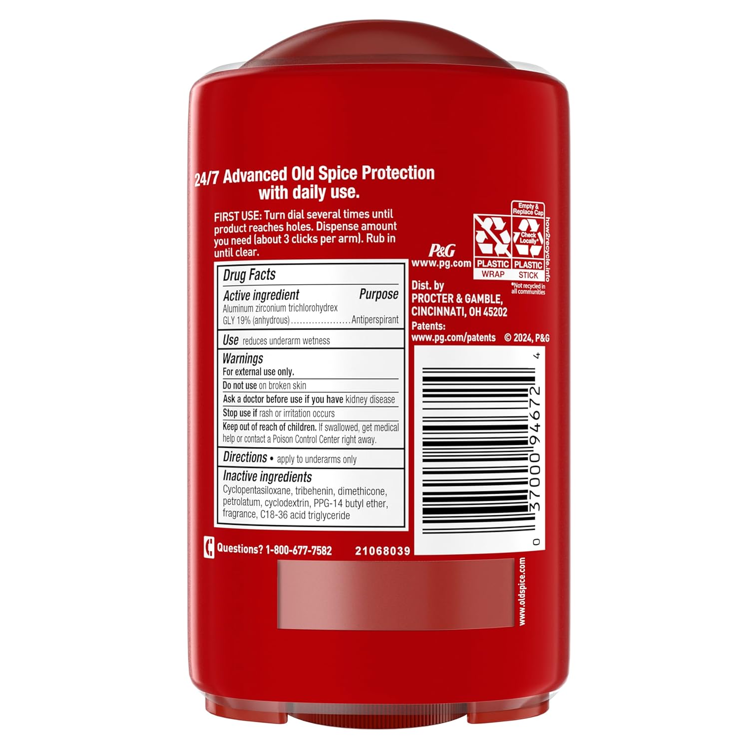 Old Spice Pure Sport Plus Deodorant Stick – Refreshing Lemon Lime Scent for a Clean Morning Self-Care Ritual
