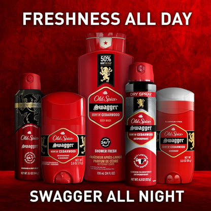 Old Spice Red Zone Invisible Solid Deodorant - Clean, No-Residue Formula for a Streamlined Grooming Shelf