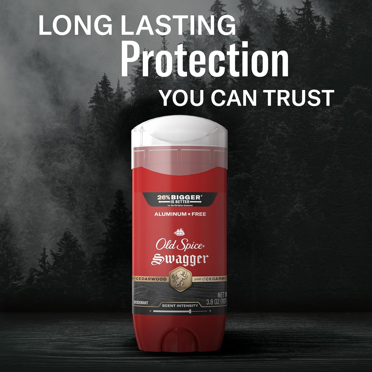 Old Spice Swagger Deodorant Stick – Streamlined Aluminum-Free Grooming for Capsule Bath Routines
