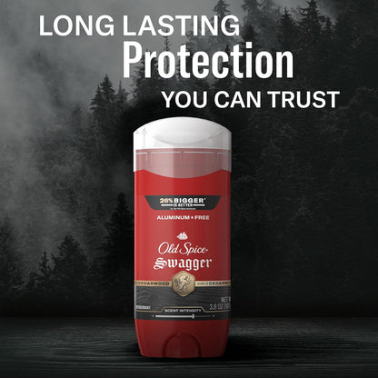 Old Spice Swagger Deodorant Stick – Streamlined Aluminum-Free Grooming for Capsule Bath Routines