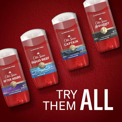 Old Spice Swagger Deodorant Stick – Streamlined Aluminum-Free Grooming for Capsule Bath Routines