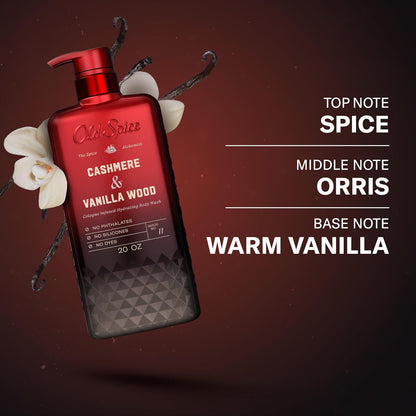 Old Spice The Spice Alchemist Body Wash – Mindful Morning Shower Ritual with Cardamom & Amber Wood Calming Cologne Hydration