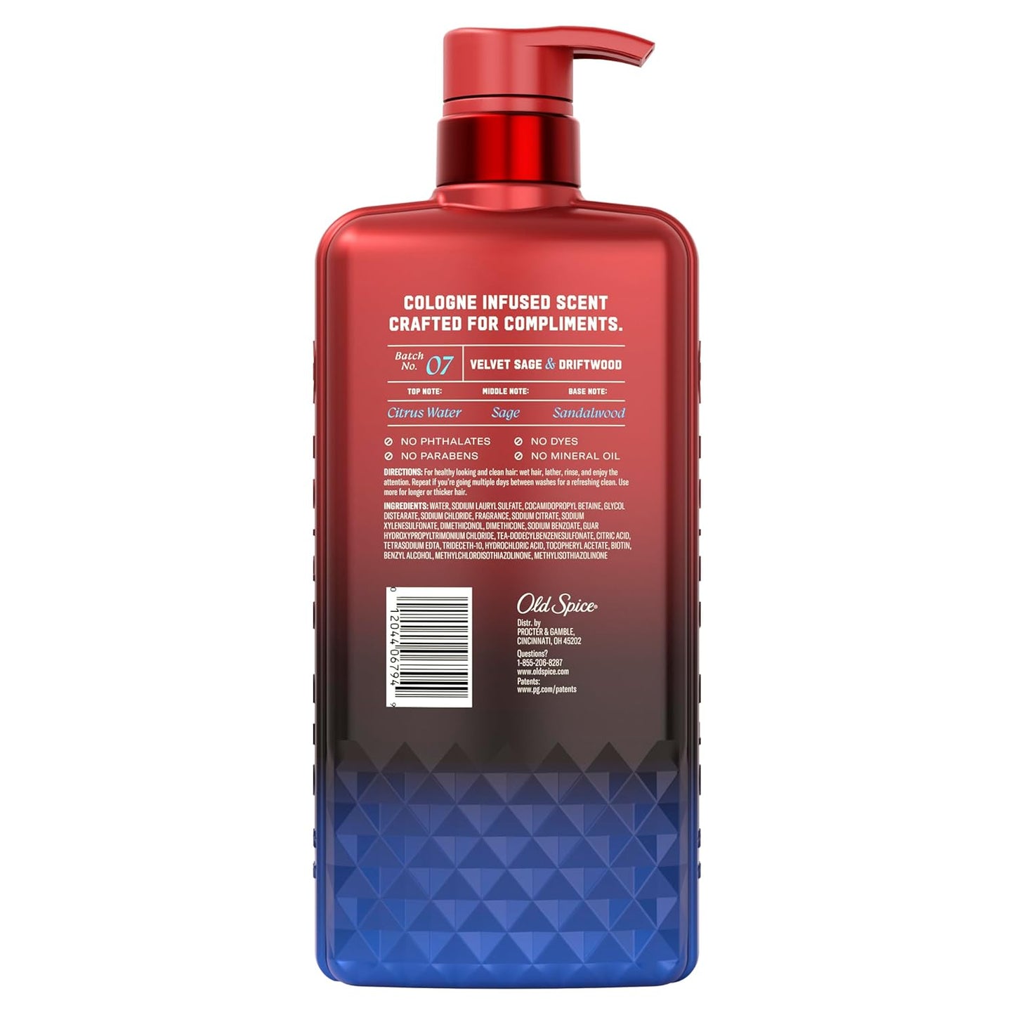 Old Spice The Spice Alchemist Shampoo – Clean-Ingredient Haircare Ritual Free of Parabens and Dyes