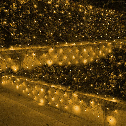 Ollny Christmas Net Lights – 12ft x 5ft Holiday Light Gift for Mom, Housewarming and Christmas Gift for Her, 8 Mode Plug in
