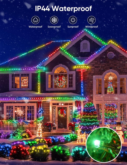 Ollny Smart String Lights – Kids Bedroom Decor with Cool-to-Touch LEDs and Auto Timer