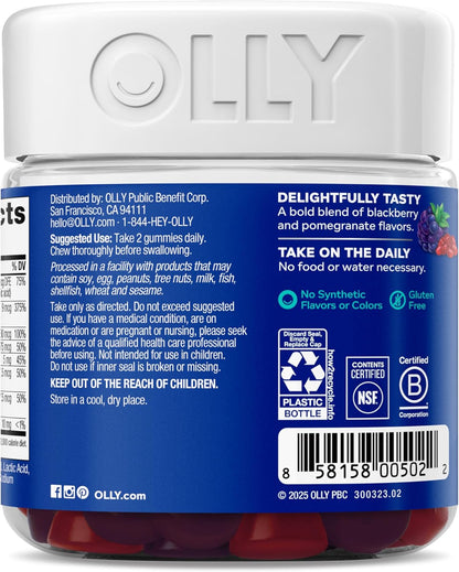 OLLY Men's Multivitamin Gummy – Desk-Side Vitamin Boost for the Modern Professional