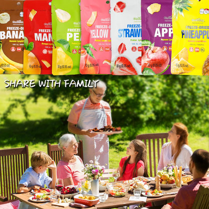 ONETANG Freeze-Dried Mixed Fruit, Post-Workout Bag Snack, High-Flavor Real Fruit with No Added Sugar