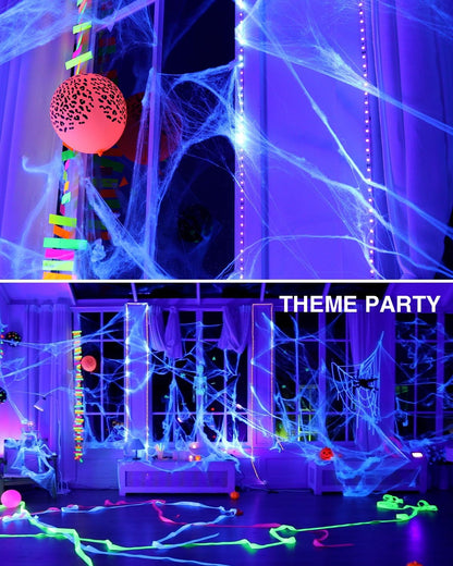 Onforu Black Light Strip – 12V Cool to Touch Lighting for Safe Glow Parties at Home