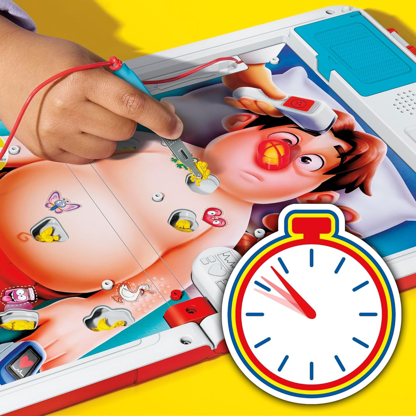 Operation Electronic Board Game for Kids Ages 6+ – Family Game Night with All-in-One Carrying Case