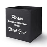 Opret Canvas Shoe Cover Holder – Minimalist Hallway Decor That Doubles as a Guest Shoe Station
