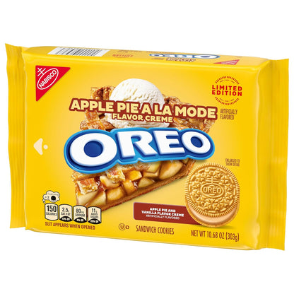 OREO Apple Pie a la Mode Cookies – Family Snack Pack for Kids' Tables and Lunches