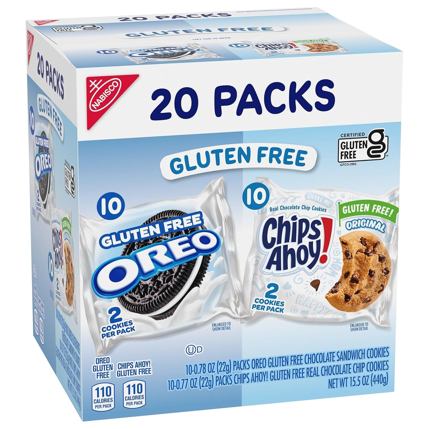 OREO & CHIPS AHOY! Gluten Free Cookies – Office Break Room Snack Packs for Staff with Celiac or Gluten Sensitivity