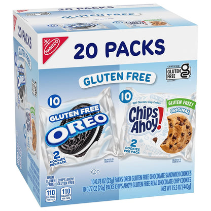 OREO & CHIPS AHOY! Gluten Free Cookies – Office Break Room Snack Packs for Staff with Celiac or Gluten Sensitivity