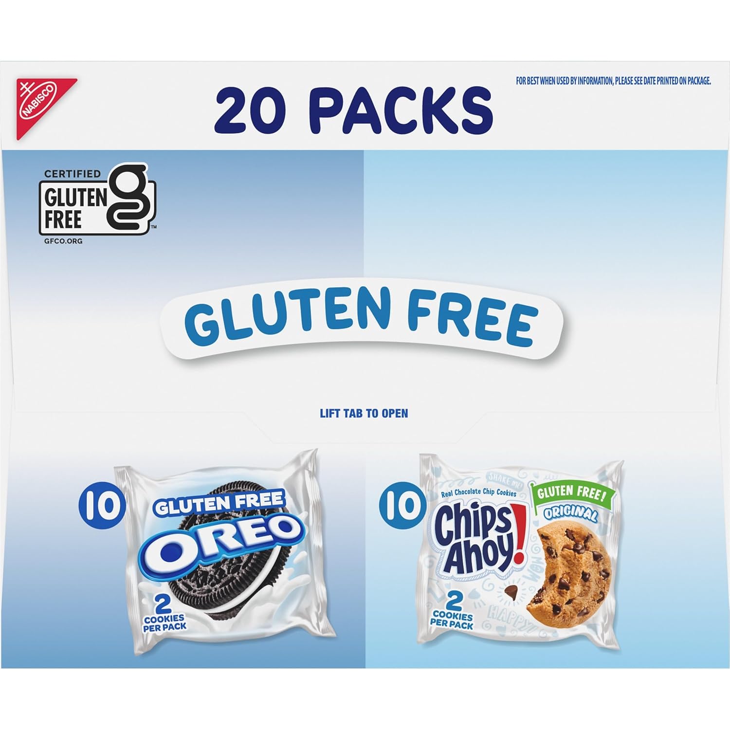 OREO & CHIPS AHOY! Gluten Free Cookies – Office Break Room Snack Packs for Staff with Celiac or Gluten Sensitivity