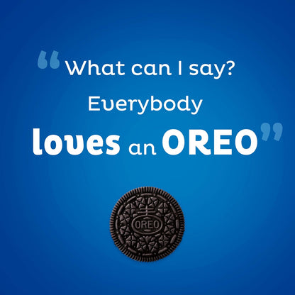 OREO Chocolate Sandwich Cookies, 3 Family Packs – Housewarming and Hostess Gift Basket Staple, Resealable