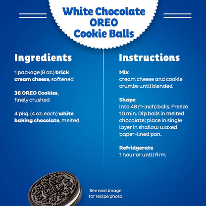 OREO Chocolate Sandwich Cookies Snack Packs – Holiday Stocking Stuffer and Care Package Treat, 30 Count