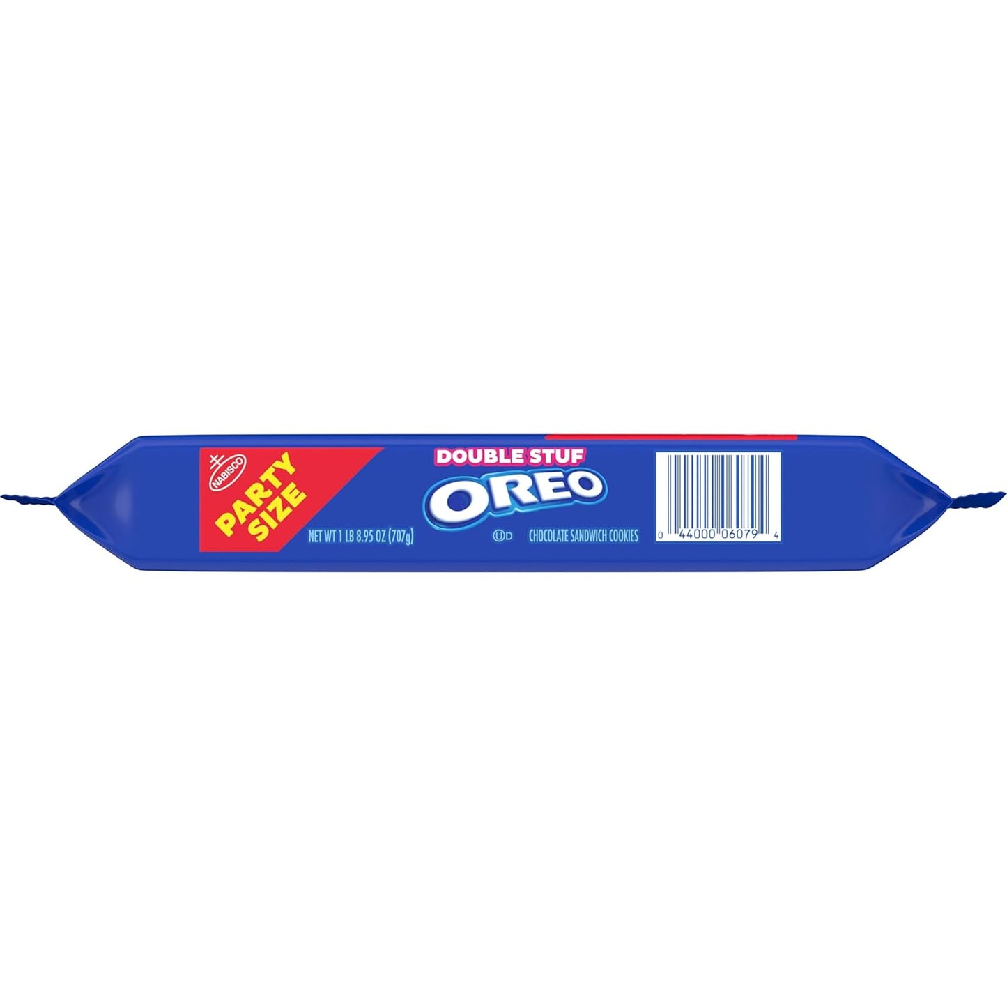 OREO Double Stuf Creme Filled Cookies – Family Pantry Staple for Lunchbox Treats, Birthday Party Favors, and Weekend Movie Nights, 24.95 oz