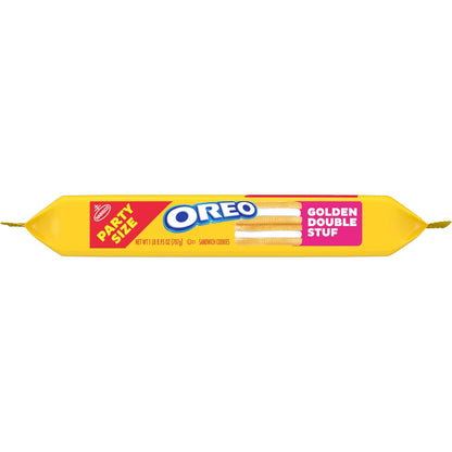 OREO Double Stuf Golden Sandwich Cookies for After-School Snacking, Family Pantry Pack 24.95 oz