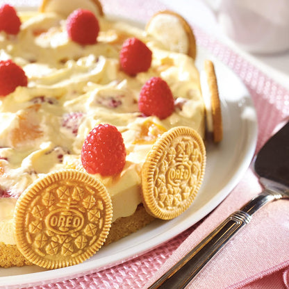 OREO Golden Sandwich Cookies 24.16 oz – Family Pantry Staple for Kids' Birthday Celebrations and Snack Time