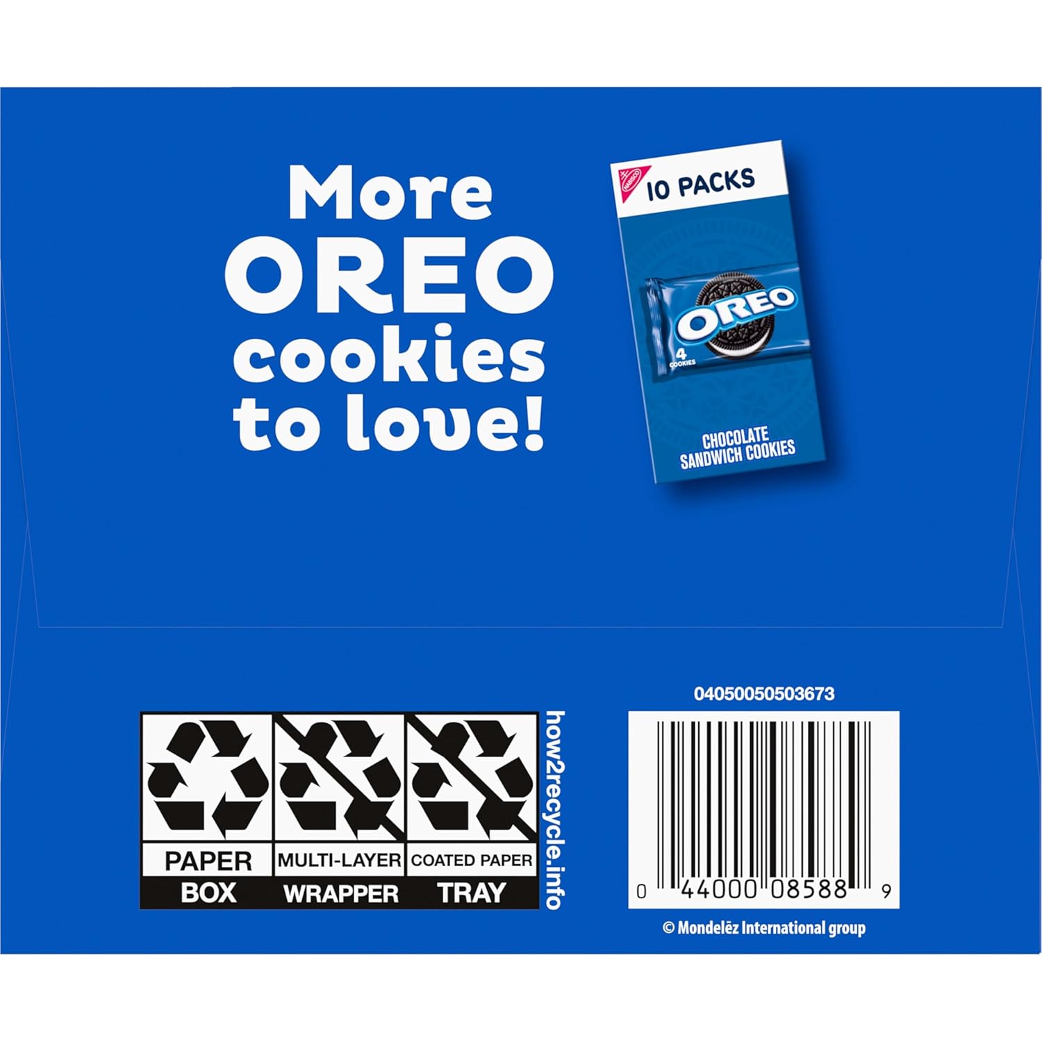 OREO Lovers Variety Pack – Holiday Stocking Stuffer and Easter Basket Filler, 20 Snack Packs