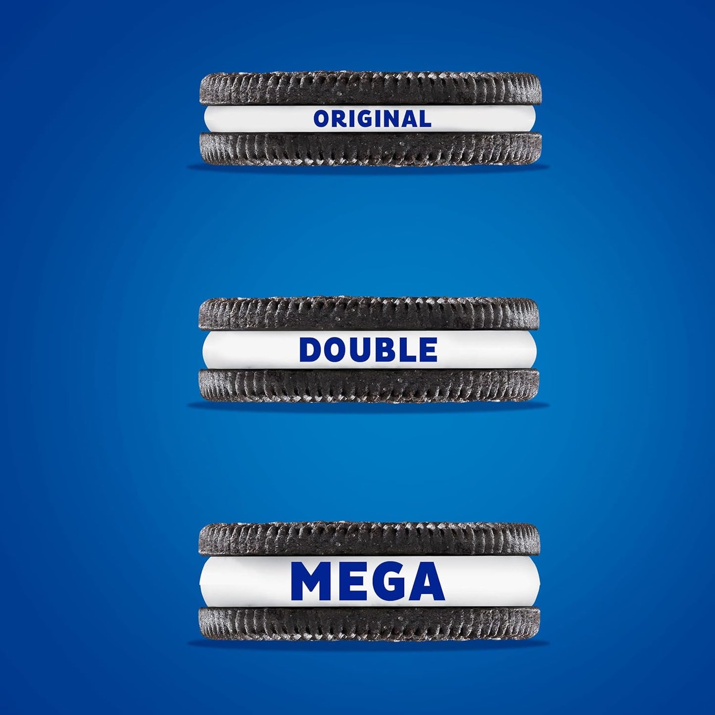 OREO Mega Stuf Cookies – Parent-Approved Pantry Treat for School-Age Kids, Resealable 17.6 oz Family Pack