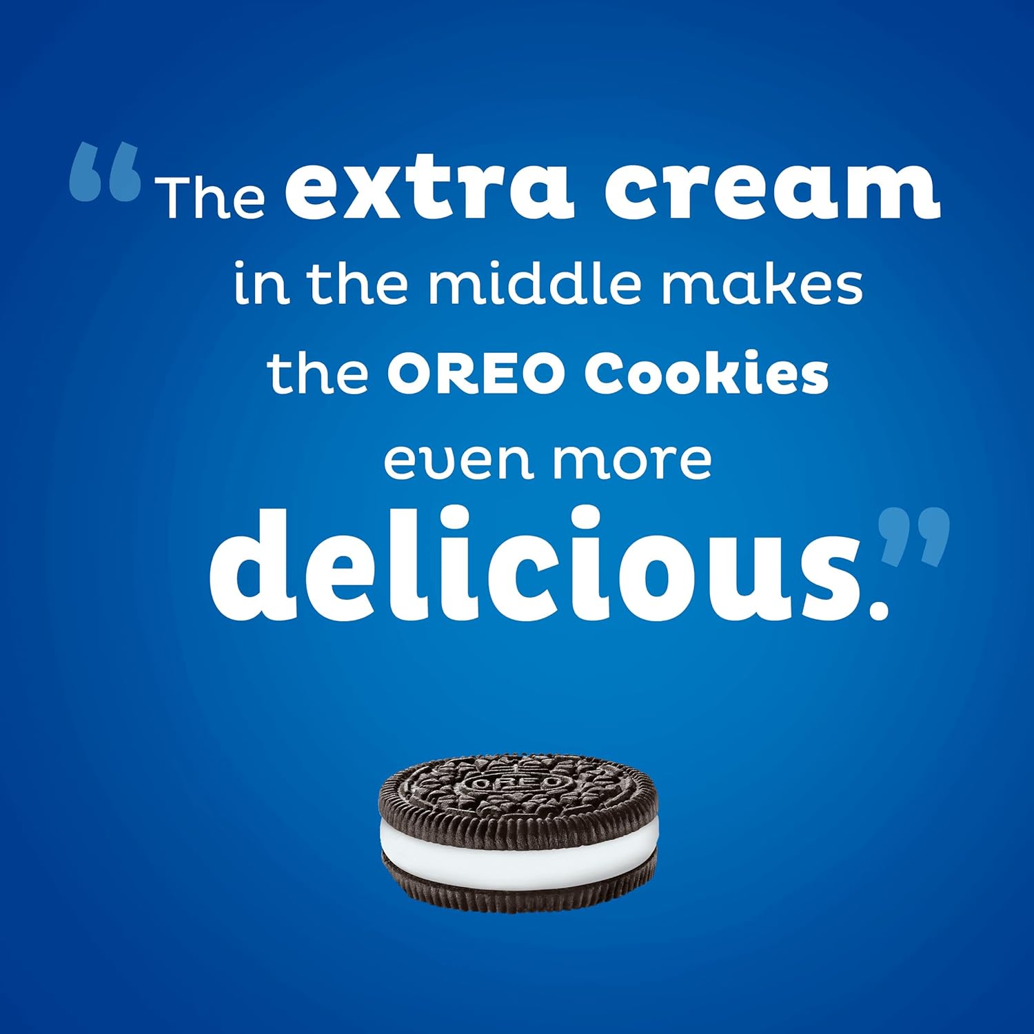 OREO Mega Stuf Cookies, Party Size 25.35 oz – Kids' Birthday Party Dessert Table Pack with Resealable Tab