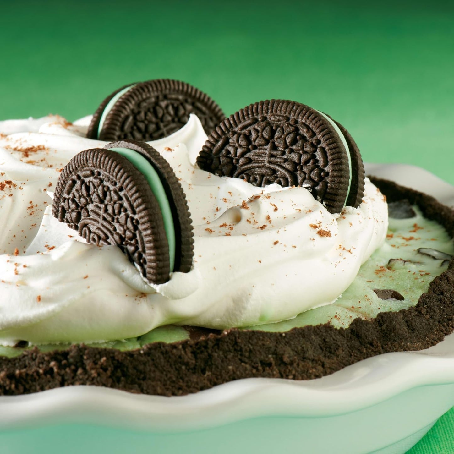 OREO Mint Creme Cookies Party Size Resealable Pouch 24.95 oz – Family Snack Pack for School Lunches and Playdates