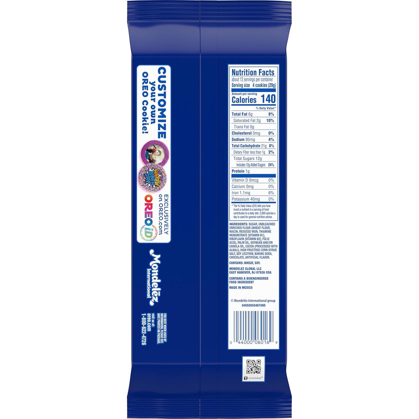 OREO Thins Family Size Cookies – Kid-Friendly Pantry Snack for School Lunches and Playdates