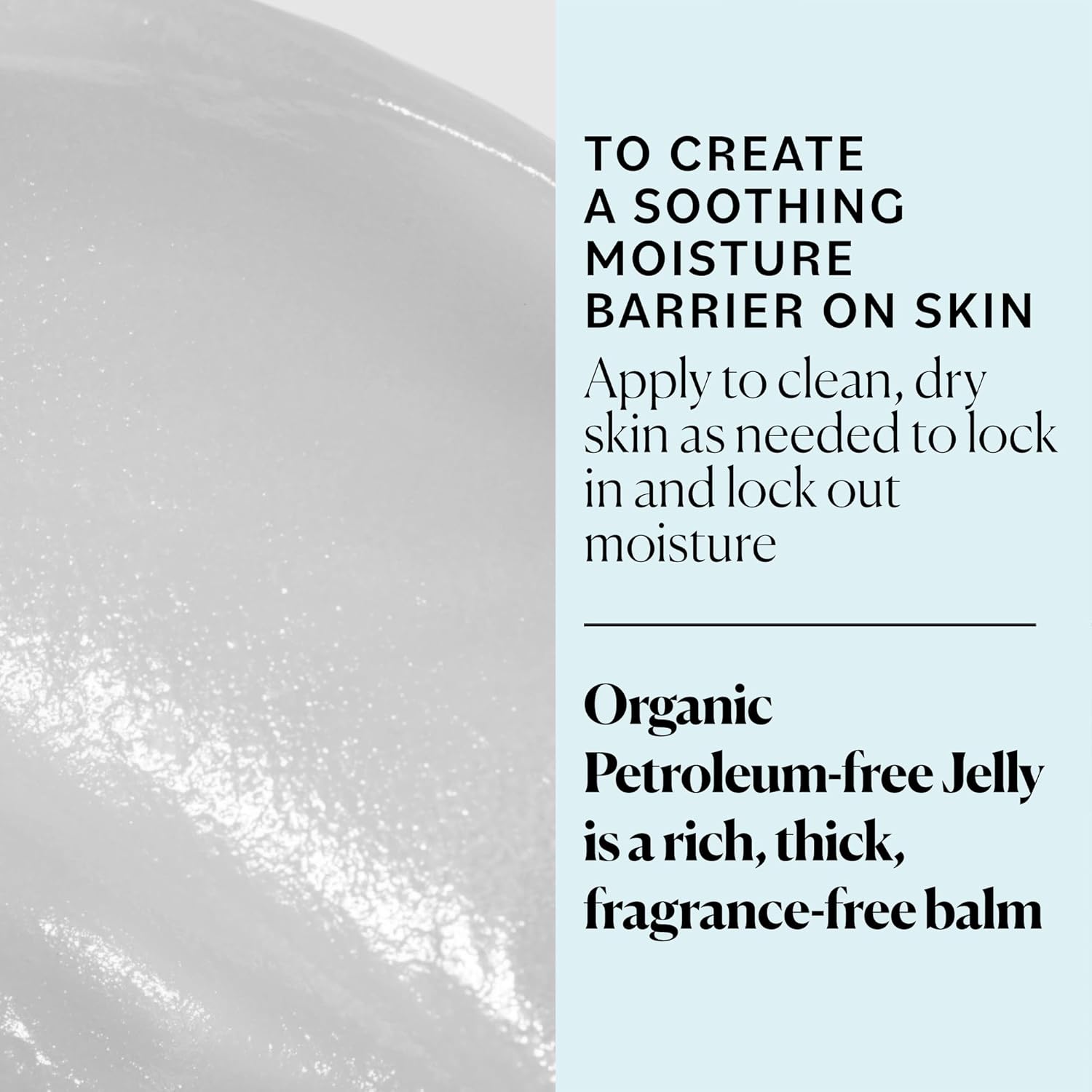 organic beeswax base locks in moisture with added vitamin e antioxidant support