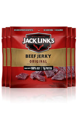 Jack Link's Original Beef Jerky Single-Serve Pouches – Portable Protein Snack for Hunting and Hiking