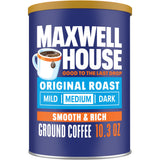 Maxwell House Original Roast Ground Coffee – Workplace Break Room Productivity Pick, 10.3 oz Pre-Ground Canister