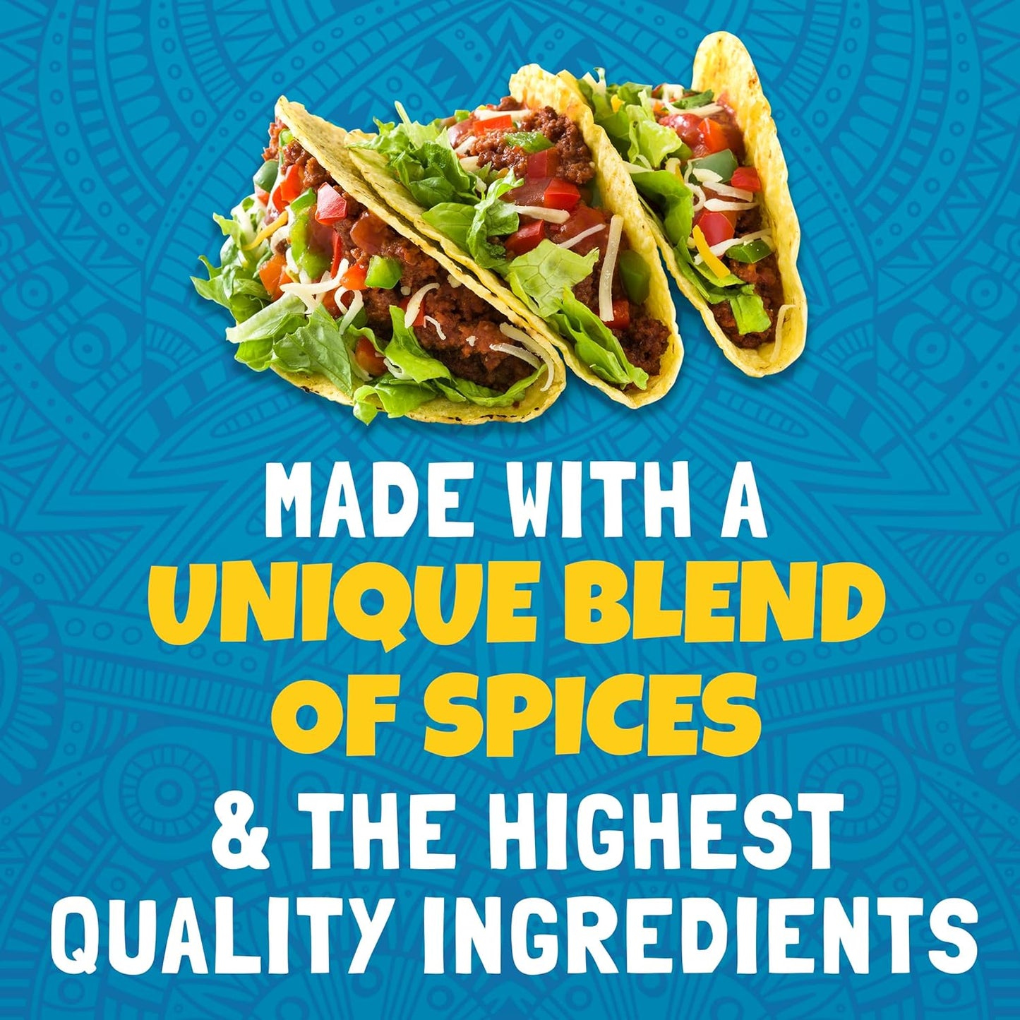 Ortega 24 oz Fat-Free Taco Seasoning, Guilt-Free Flavor for Calorie-Conscious Meal Prep