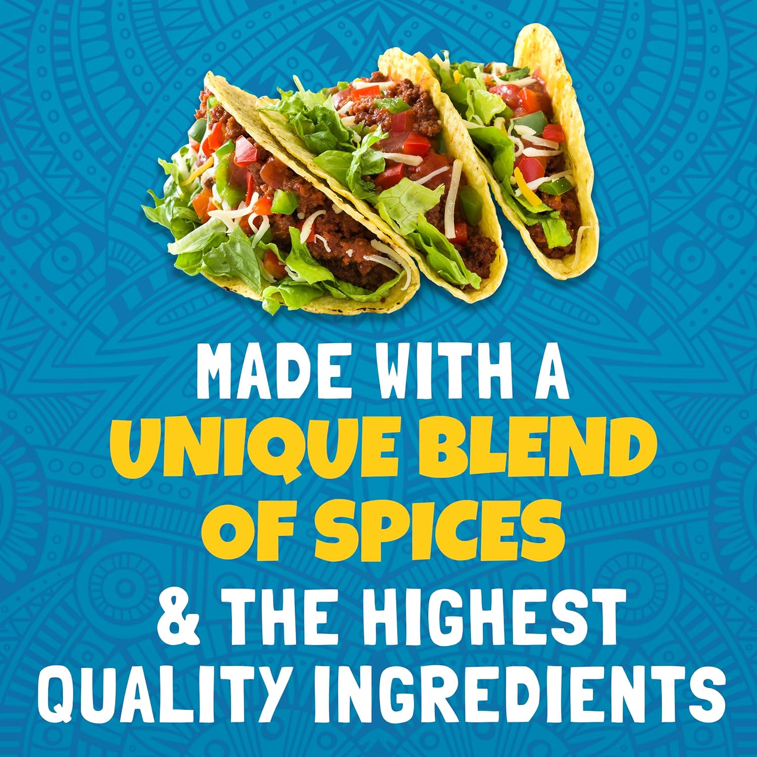 Ortega 24 oz Fat-Free Taco Seasoning, Guilt-Free Flavor for Calorie-Conscious Meal Prep