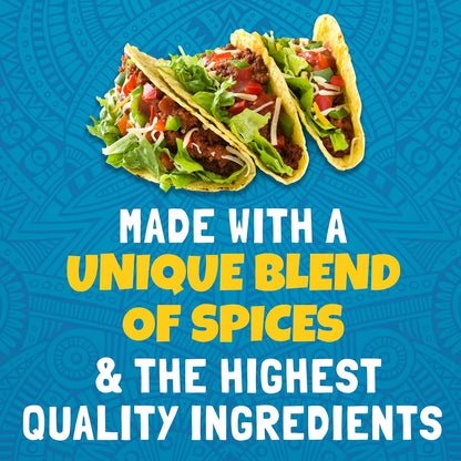 Ortega 24 oz Fat-Free Taco Seasoning, Guilt-Free Flavor for Calorie-Conscious Meal Prep