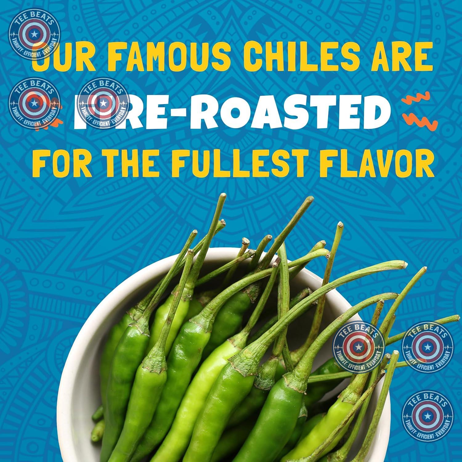 Ortega Diced Green Chiles, Mild, 7 oz — Shelf-Stable Staple for Camping and Tailgating Cooks