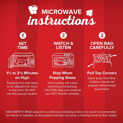 Orville Redenbacher's Kettle Corn Popcorn – Quick Study Break Snack for Dorm Desk Setup