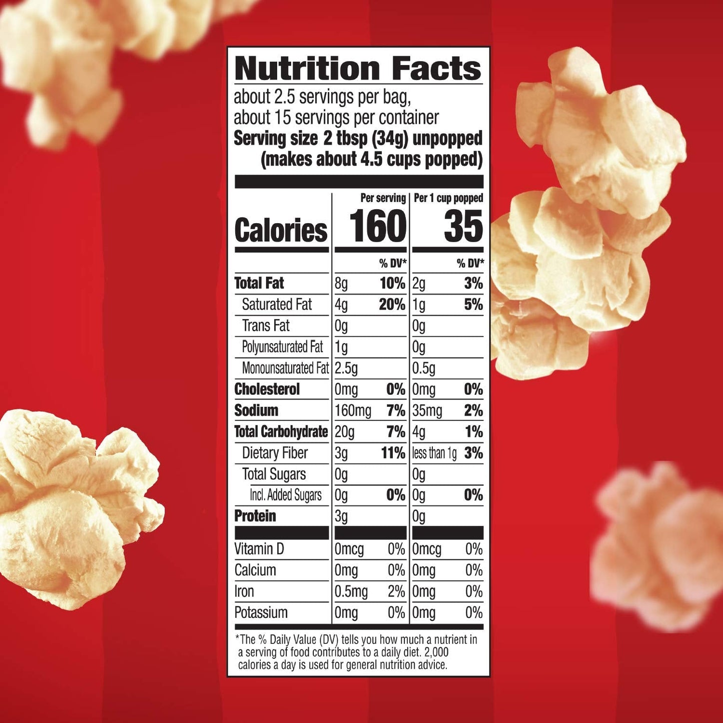 Orville Redenbacher's Kettle Corn Popcorn – Quick Study Break Snack for Dorm Desk Setup