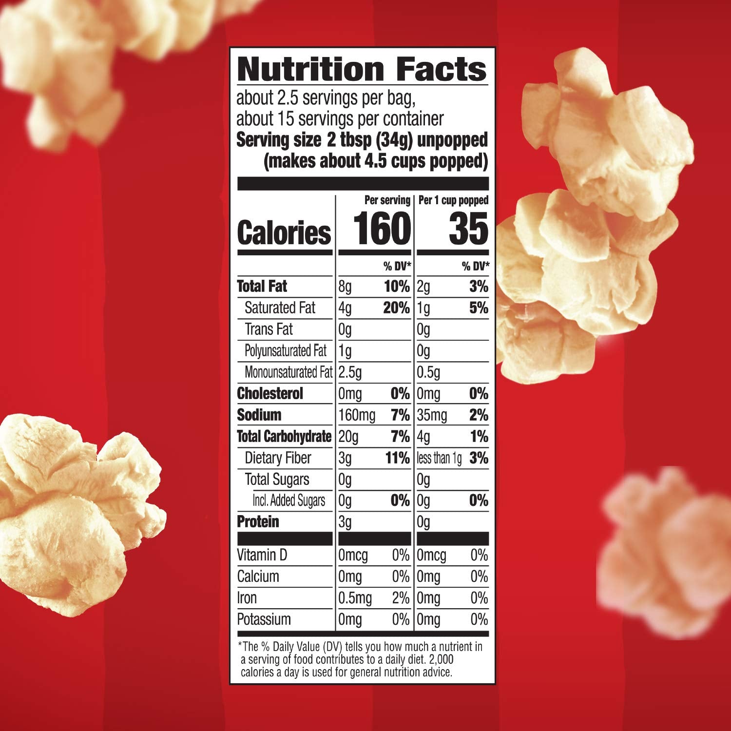 Orville Redenbacher's Kettle Corn Popcorn – Quick Study Break Snack for Dorm Desk Setup