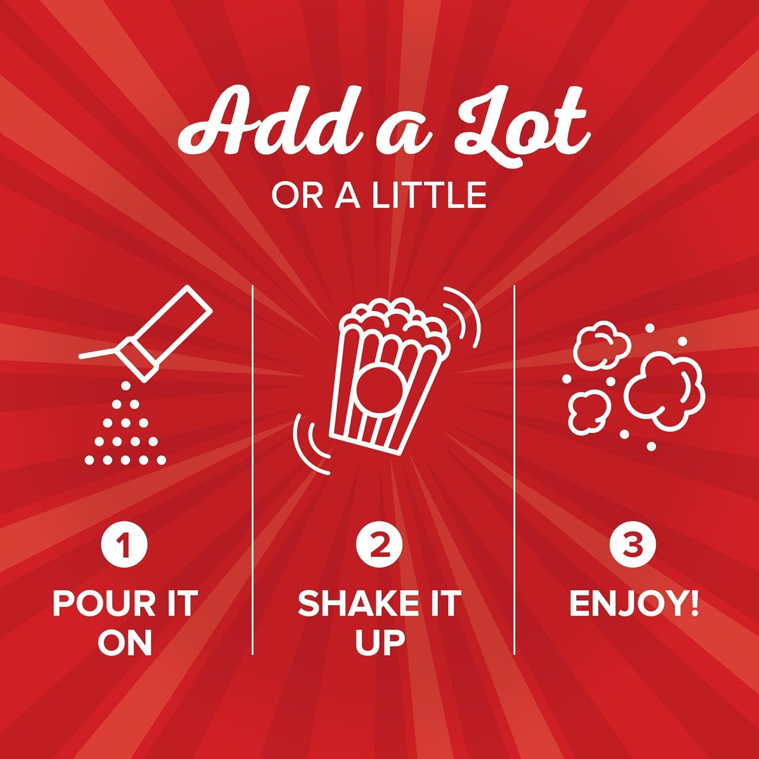 Orville Redenbacher's Movie Theater Butter Popcorn Seasoning Shaker 2.4 oz - After-School Snack for Kids' Lunchboxes and Playdates