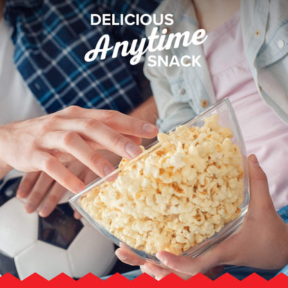 Orville Redenbacher's Ultimate Butter Microwave Popcorn 12-Count Whole Grain Fiber Snack for Mindful Evening Wind-Down