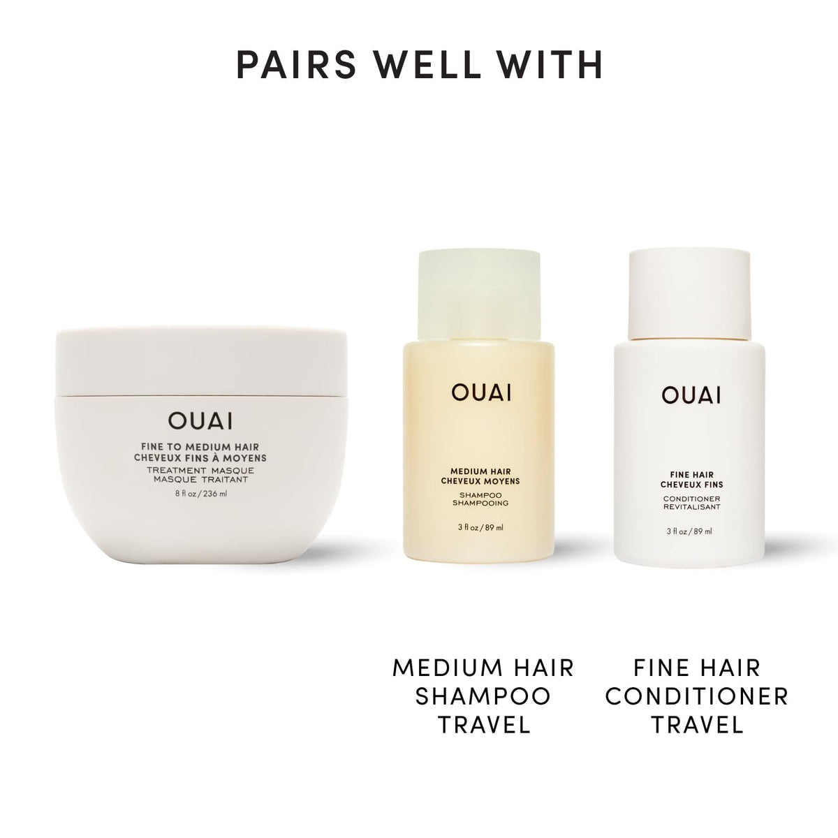 OUAI Melrose Place Hair Mask - Chic Housewarming Present for the Friend with a Beautiful Bathroom