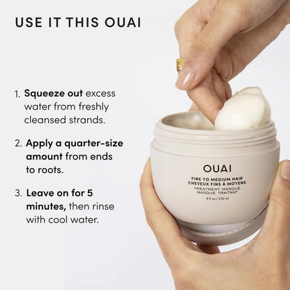 OUAI Melrose Place Hair Mask - Chic Housewarming Present for the Friend with a Beautiful Bathroom
