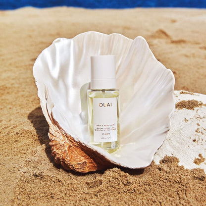 OUAI St. Barts Hair and Body Mist – Travel-Size Tropical Fragrance for Carry-On Luggage and Beach Tote, 3.3 Fl Oz