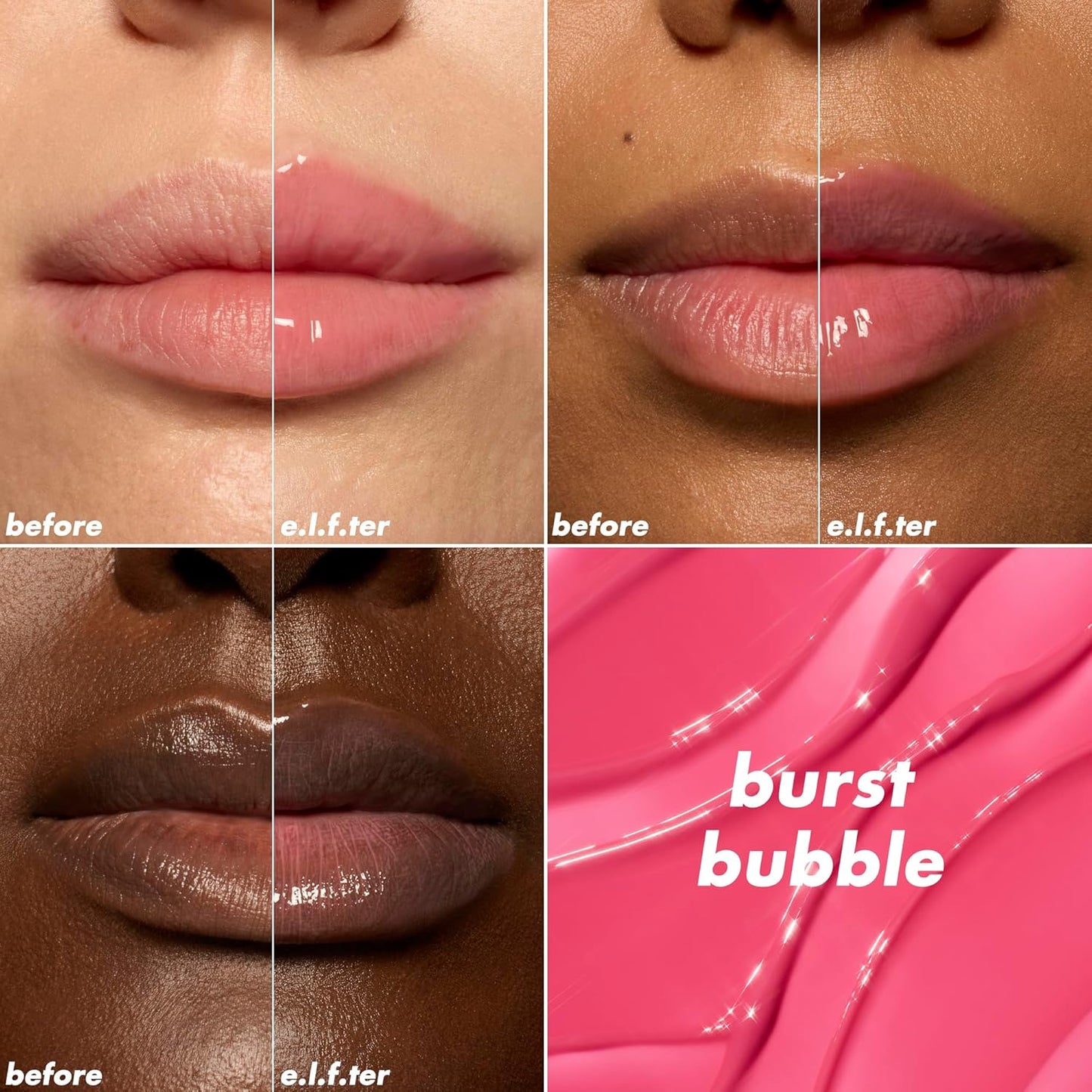 oversized plush cushion applicator that hugs lip contours for one-swipe, even coverage