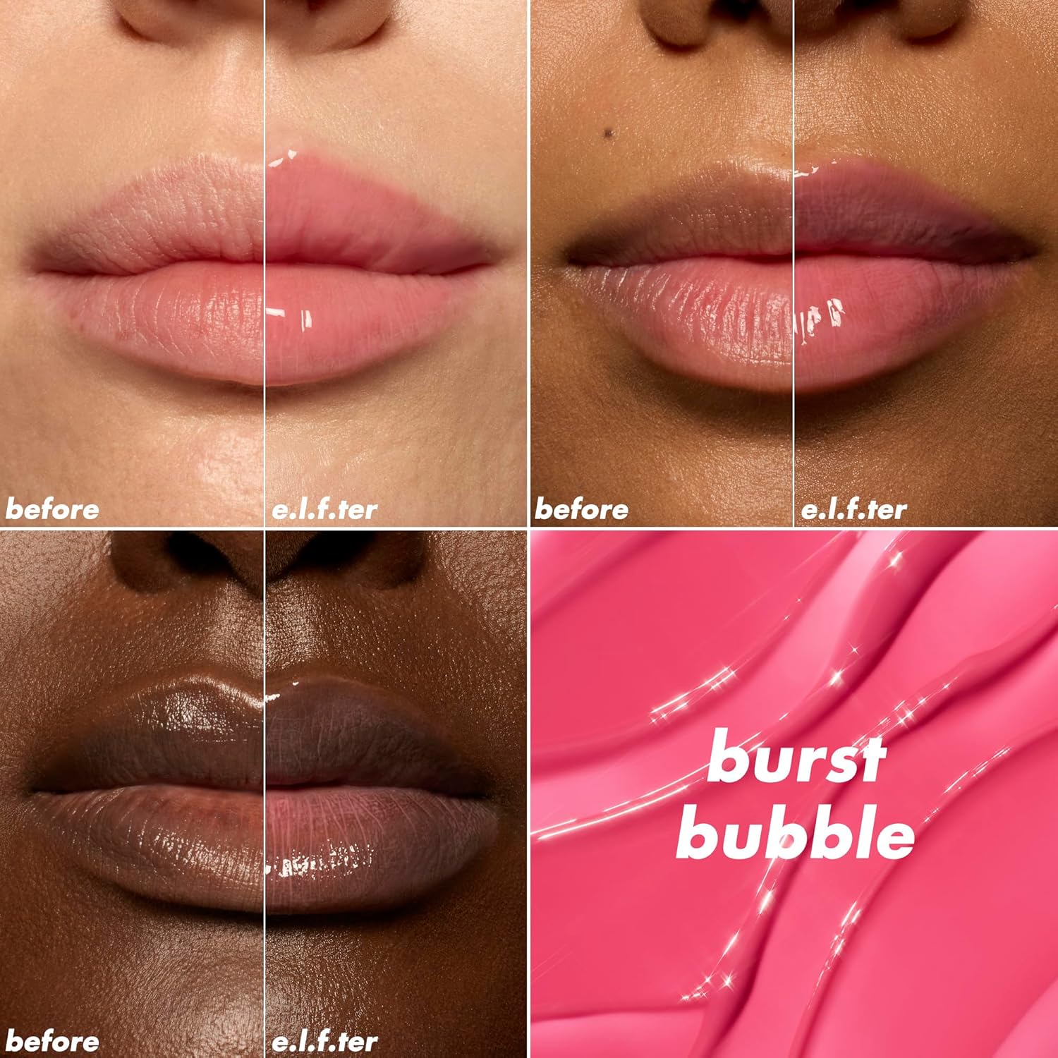 oversized plush cushion applicator that hugs lip contours for one-swipe, even coverage