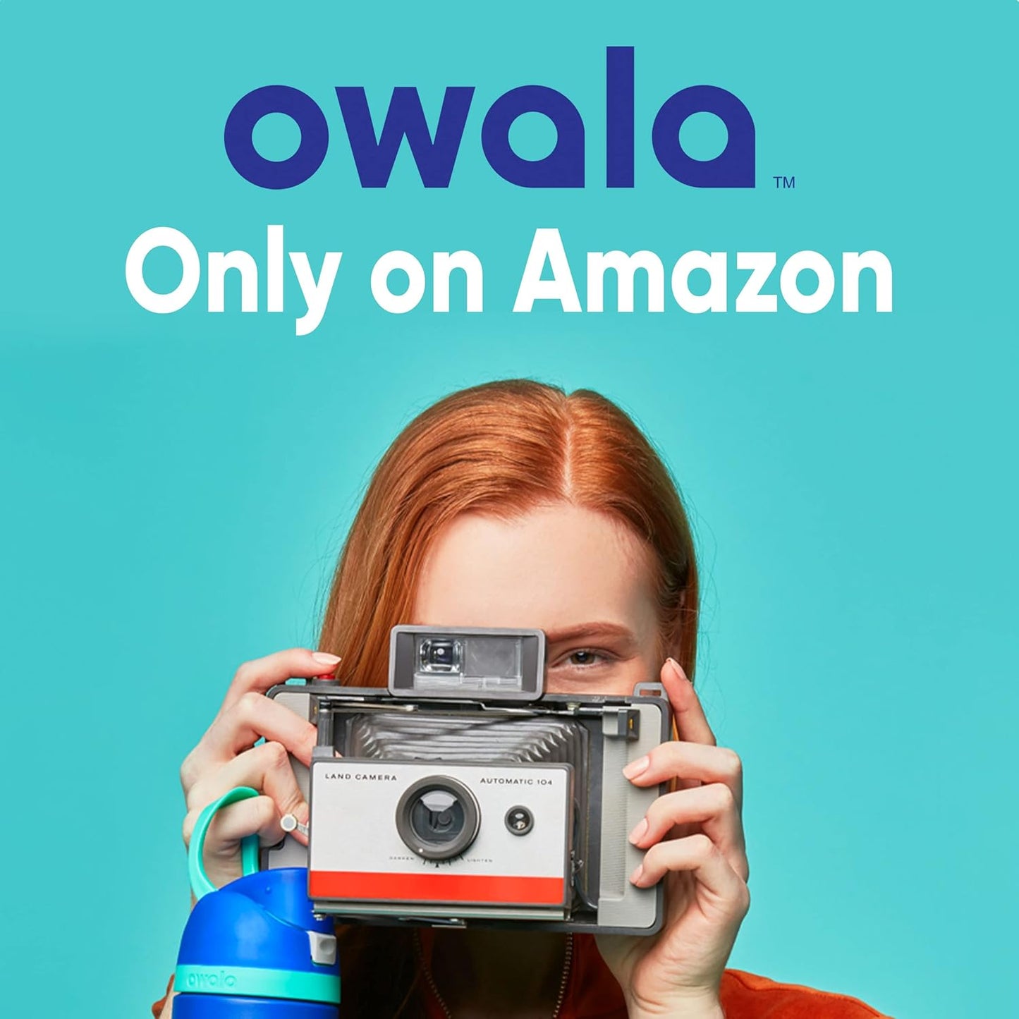 Owala FreeSip Insulated Stainless Steel Water Bottle with Straw – Birthday Gift for Her, 24 Oz Locking Lid Travel Bottle
