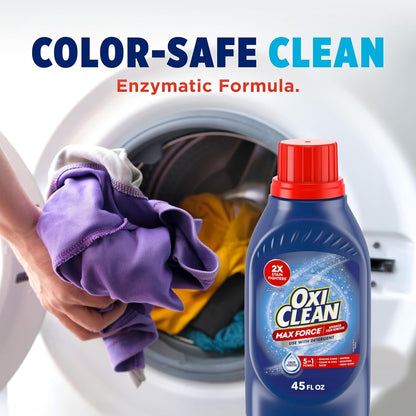 OxiClean Max Force Liquid Stain Remover – Thoughtful Baby Shower Gift for New Parents and Expectant Moms