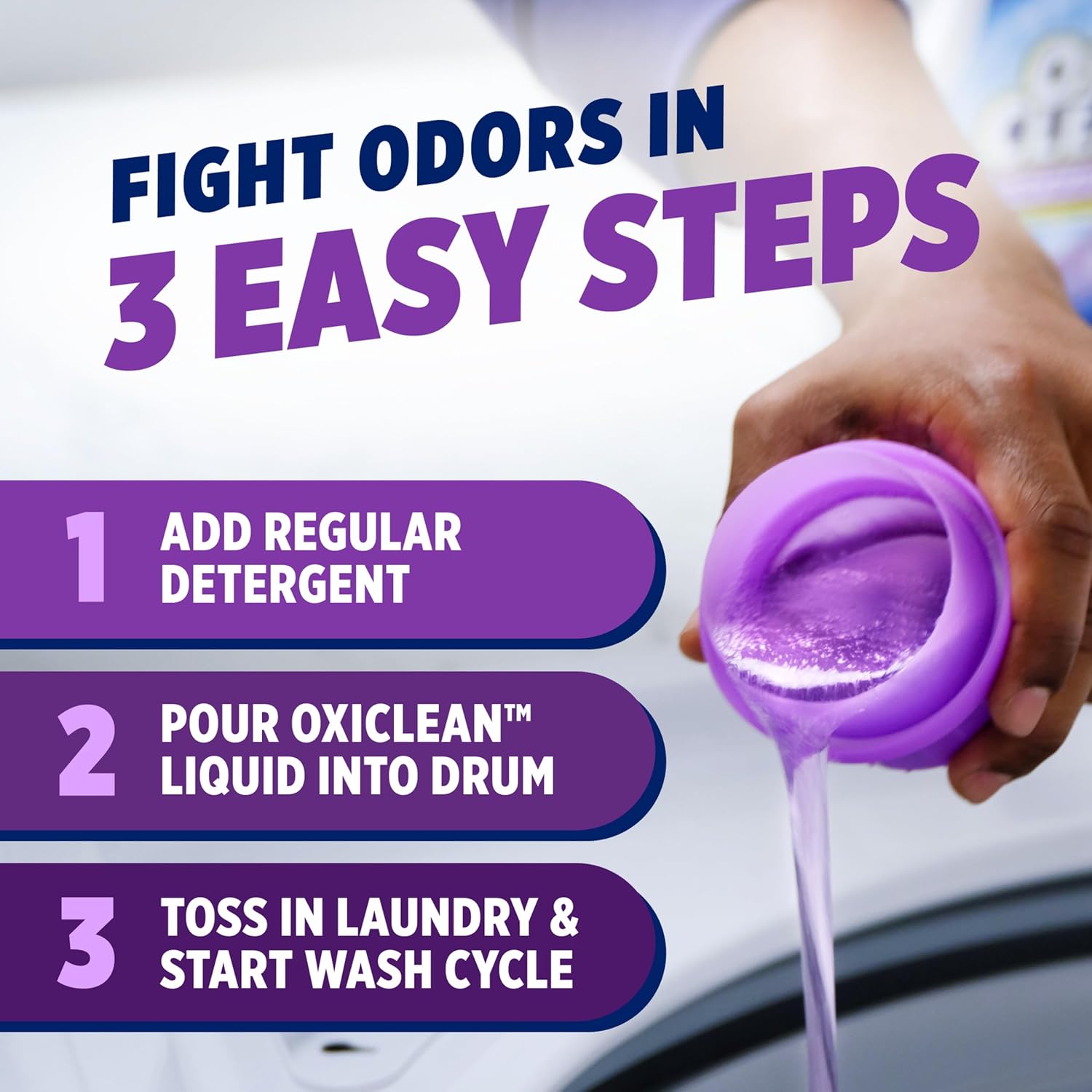 OxiClean Odor Blasters Odor and Stain Remover Laundry Booster Gift Set for Mom and Busy Home Managers, 45 fl oz